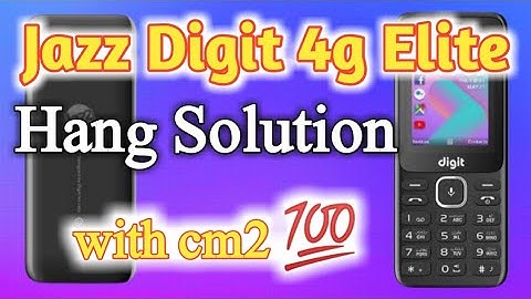 Jazz digit 4G Elite hang solution,100% ok flash file read with cm2