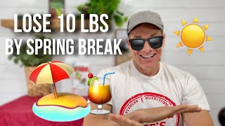 How To Lose 10 lbs By Spring Break!