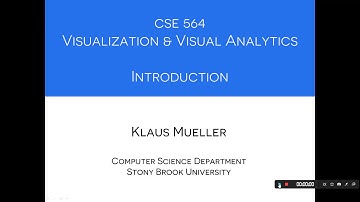 CSE 564 Visualization Intro lecture