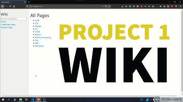 CS50 web: Project 1 Wiki 2020/2021 | CS50’s Web Programming with Python and JavaScript