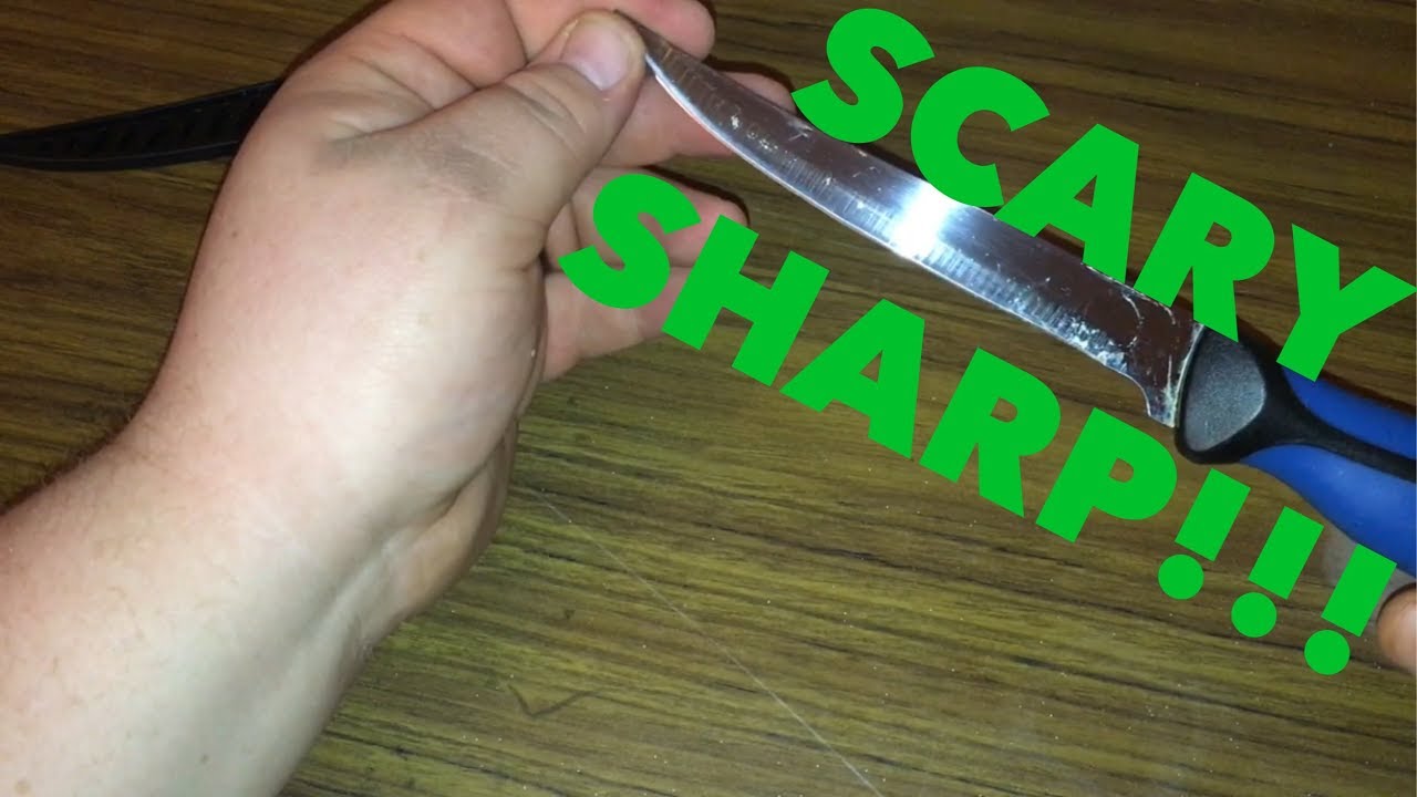 How To Sharpen A Fillet Knife 