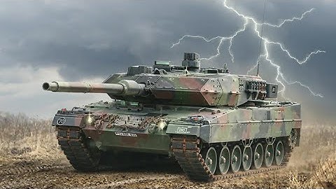 Action Tank Leopard 2A7 and Kampfpanzer Leopard 2A7. Danish Army