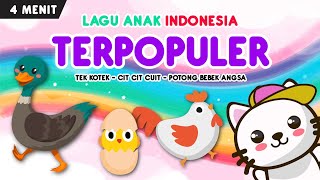 Kompilasi Lagu Anak Terpopuler Part 1 | Tek Kotek, Potong Bebek Angsa, Cit Cit Cuit Bebek Berenang