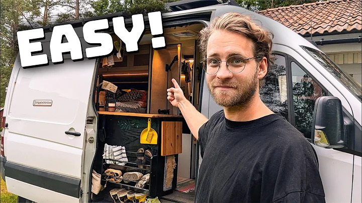 Indoor Shower In a Small Camper Van (Under $500!)