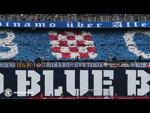 Видео: Bad Blue Boys / Dinamo - Rijeka 25.02.2024. / 20 godina Exil Boysa