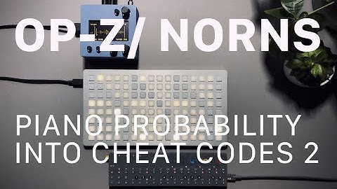 Sketch: OP-Z Piano into Norns