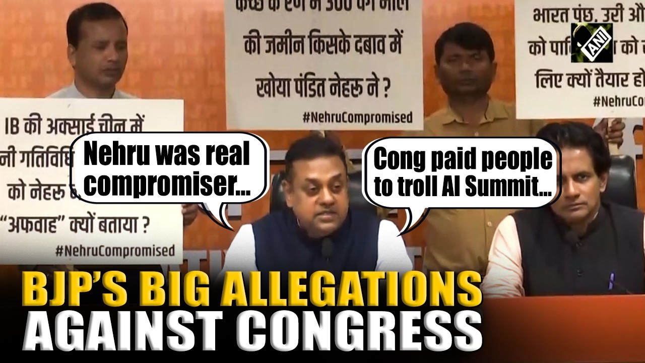 BJP’s Sambit Patra accuses Congress of funding Social Media attacks on AI Summit