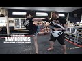 Nathan Bendon Muay Thai Pad Work | Siam Boxing | RAW ROUNDS