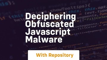 Deciphering obfuscated javascript malware