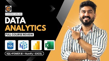 Coding Ninja Data Analytics Course Review | Data Analytics Course Institute 2025 #dataanalytics