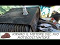 Riparazione del motore del motocoltivatore Grillo
