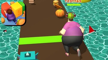 Fat Pusher gameplay Walkthrough part 2 (iOS,Android) @Lucifernani