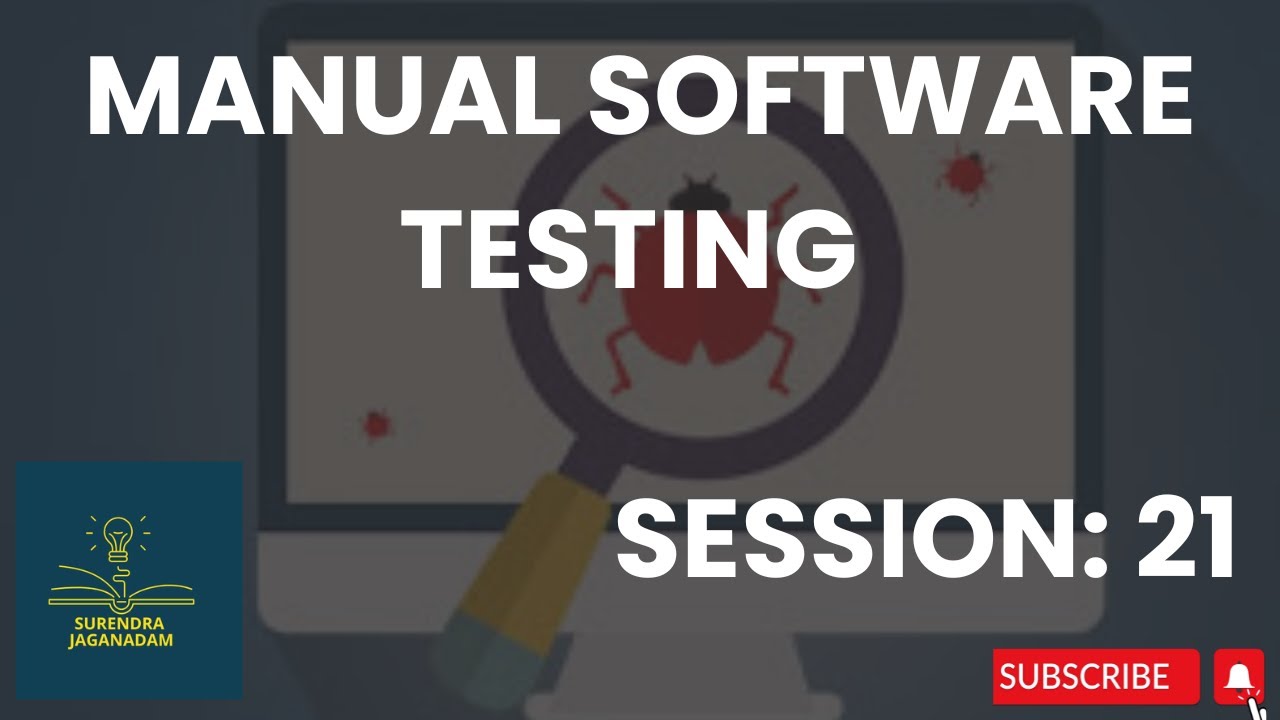 Session 21: Manual Testing In Telugu | Manual Testing for Beginners ...