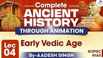 Early Vedic Age | Complete  Ancient History Through Animation | By Aadesh Singh | StudyIQ IAS