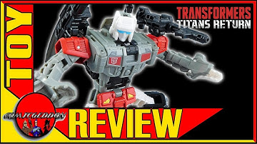 Twinferno and Daburu Transformers Generations Titans Return