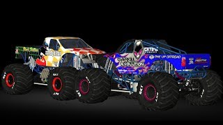 ROR Monster Jam Overkill Evolution & Black Stallion 2018 Showcase