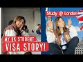 My Student Visa experience 🇬🇧 interview experience |London vlog |course fee details | Neeha Riyaz|