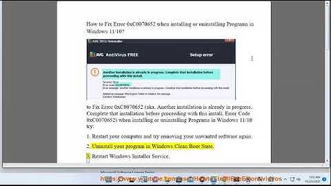 Fix Error 0xC0070652 when installing/uninstalling Programs in Windows 11/10