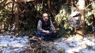 Bare hands Bushcraft!