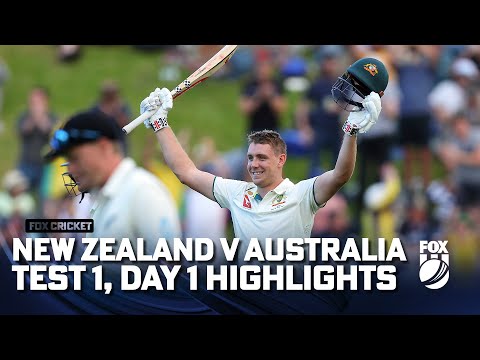 New Zealand v Australia - First Test, Day 1 Full Match Highlights I 29/02/24 I Fox Cricket