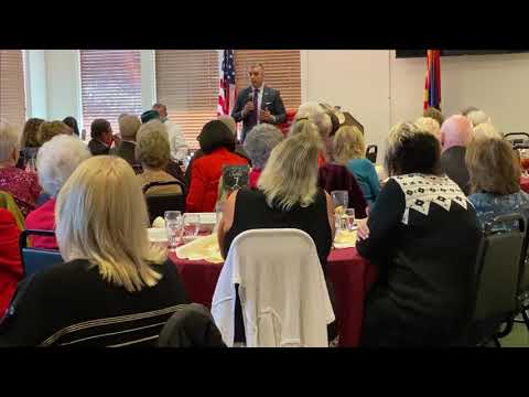 Juan Ciscomani meets with the Huachuca Area Republican Women's club