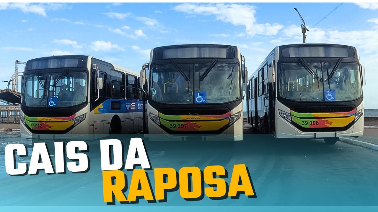 Movimentação De Ônibus No Cais Da Raposa  #10 (2025)Raposa Ma