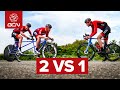 Tandem vs 1  are 2 riders on a tandem faster than 1 roadie