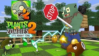 Monster School Plants Vs Zombies 2 Challenge - Minecraft Animation Robe Cube Deleted Vi̇deo