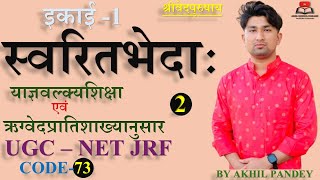 ८ स्वरितभेदाः –Comparative Study of 8 Types of Svarita in Yajnavalkya Shiksha &amp; Rigveda Pratishakhya