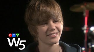 JUSTIN BIEBER RARE EARLY PERFORMANCE AND INTERVIEW | W5 Vault