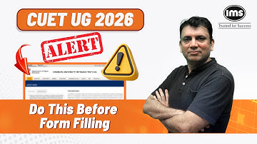 CUET UG 2026 Alert ⚠️ Doe dit voordat je het formulier invult ft. Jatinder Vohra