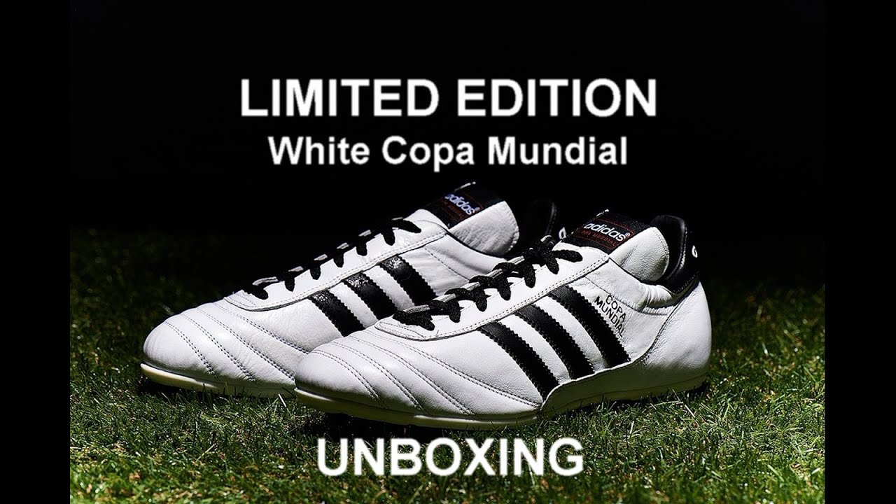 Adidas Copa Mundial White Limited Edition unboxing (ITA) - YouTube