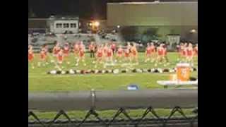 LP Midget Cheerleaders Halftime Show, 09-07-13
