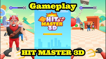 HIT MASTER 3D: KNIFE ASSASSIN - Walkthrough Gameplay Lvl 1 - 20  (iOS Android - Game)