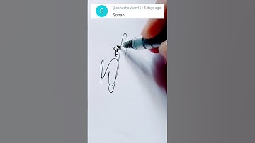 Sohan name signature style#comment your name#s name signature#s name status#trendingshorts#music