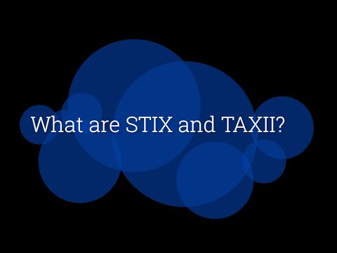 What Are STIX/TAXII?