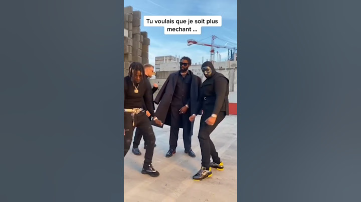 La Gestu de Tiakola lors du tournage (Rappel) de Gazo #gazo #rapfr #rap #rapfrancais #concert