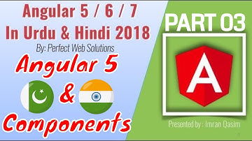 Part 03 Angular 5 crash course series in Urdu: Components Explained | Introduction to Components