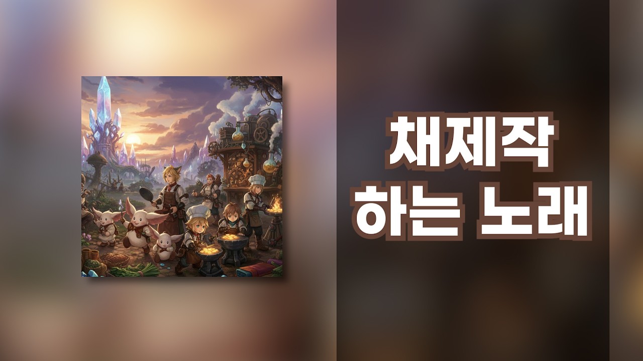[파판14] 채제작 하는 노래