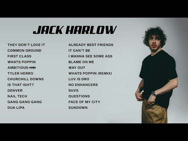 Jack Harlow | Top Songs 2023 Playlist | They Don't Love It, Jackman, First Class... class=