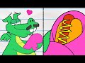 Dragon Sneaks Food! | Boy & Dragon