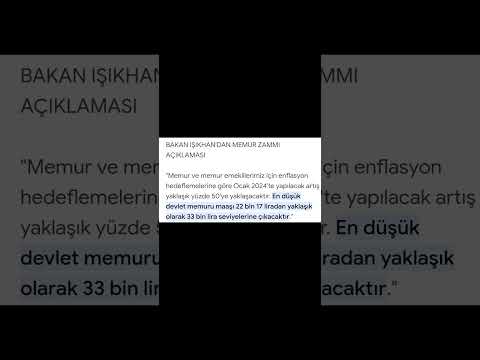 2024 memur Maaşları Ne Kadar Olacak?