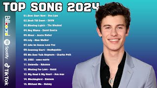 Top Songs 2024 -  Best Pop Music Playlist on Spotify 2024 , Taylor Swift, Justin Bieber, Ed Sheeran