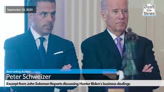 Media unwilling to explore Hunter Biden business dealings, author Peter Schweizer says