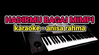 anisa rahma - hadirmu bagai mimpi karaoke