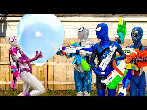 What if Many SPIDER-MAN in 1 Water Battle...?? || SPIDER-MAN's Story ( All Action, Funny... )
