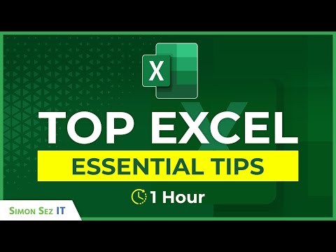 Top Excel Essential Tips