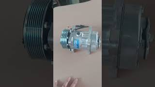 Compressor Sanden 7H15 8PK 12V#assistenciatécnica #caminhaofrigorifico #pénaestrada #refrigeracao