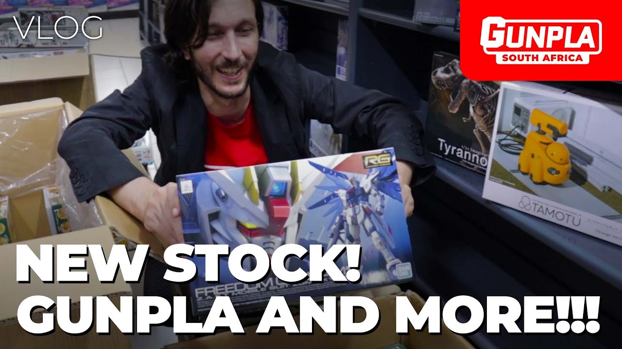 We got new stock of GUNPLA, but wait! THERE'S MORE than just GUNPLA!