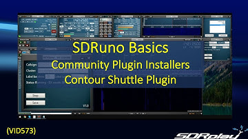 SDRuno Basics - Community Plugin Installer (VID573)